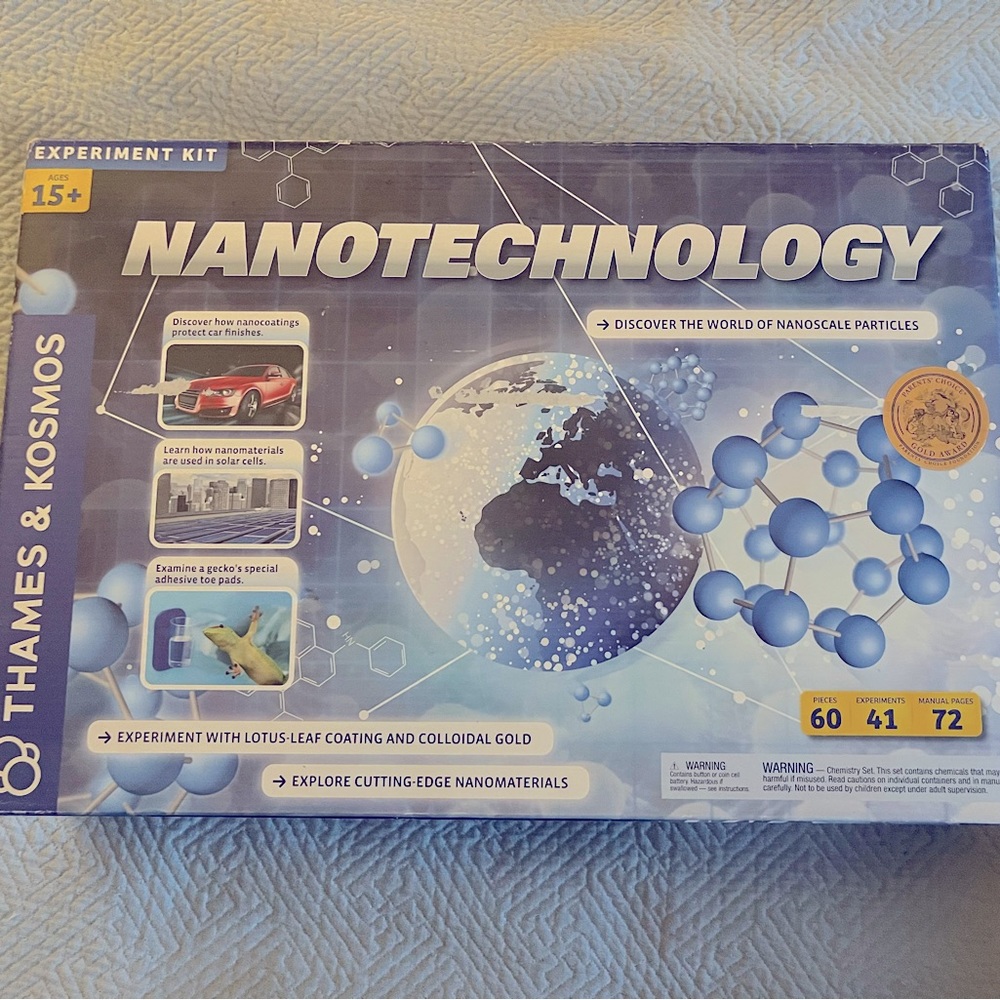 New Thames & Kosmos Nanotechnology Science Experiment Kit